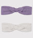 Pack of 2 baby girl's headbands