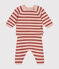 Babies' Cotton Knit Outfit - 2-Piece Set SALINE /FAMEUX