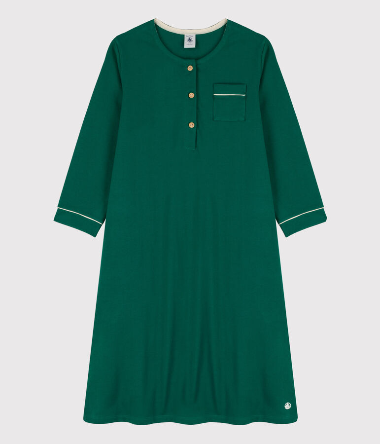 Girls' Cotton Nightdress green