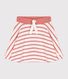 Girl's Stripy Cotton Skirt