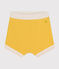 Babies' Light Fleece Shorts NECTAR yellow