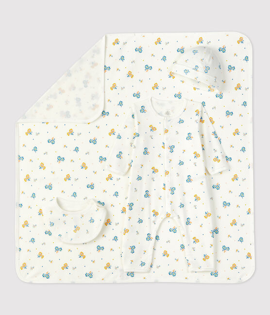 Babies' Floral Organic Cotton Newborn Gift Set variante 1