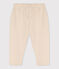 Babies' Fleece Trousers AVALANCHE Ecru