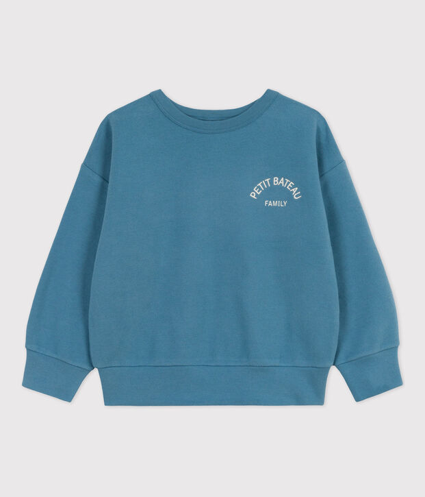 Children's Unisex Fleece Sweatshirt blue