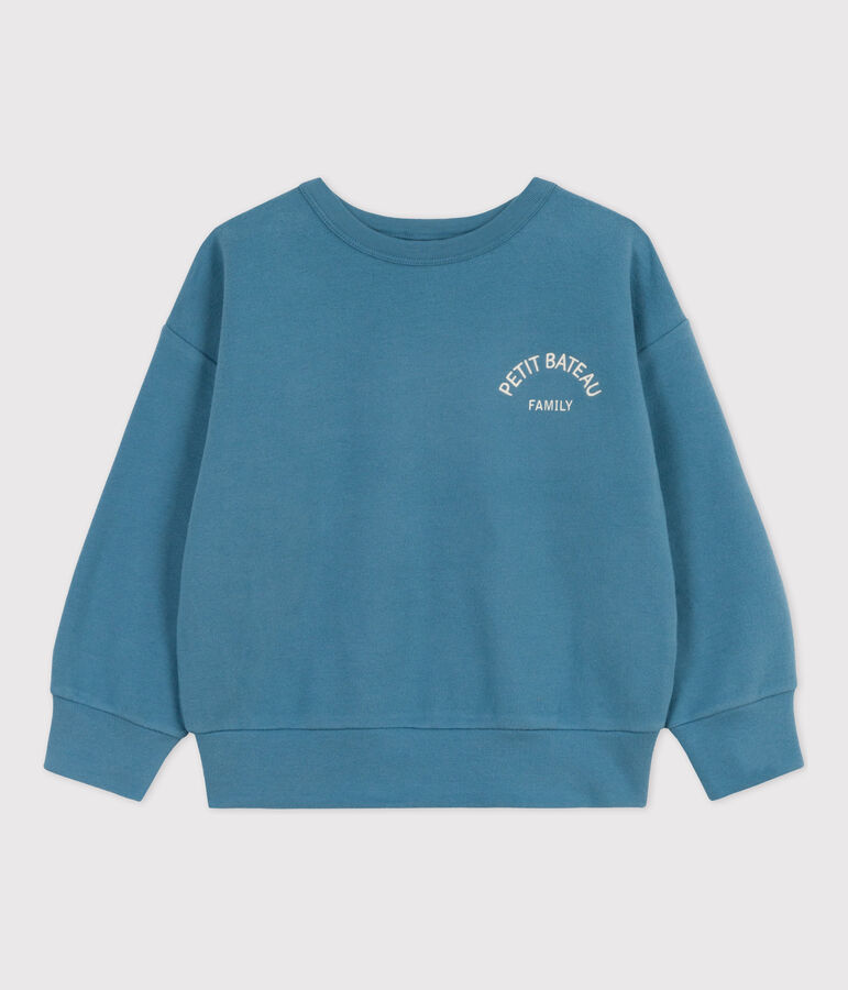 Children's Unisex Fleece Sweatshirt blue