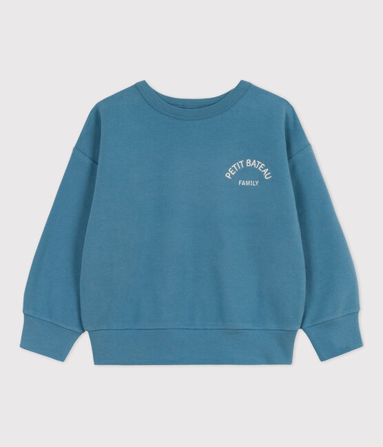 Children's Unisex Fleece Sweatshirt LAVIS blue