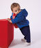 Babies' jacket in plain PU PERSE
