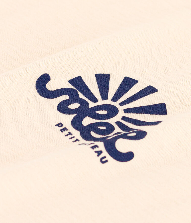 Women's The Straight Round-Neck Cotton T-Shirt Ecru