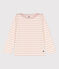 Children's Unisex Breton Top AVALANCHE white/SALINE