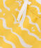 Children's printed swim shorts ORGE yellow/MARSHMALLOW white