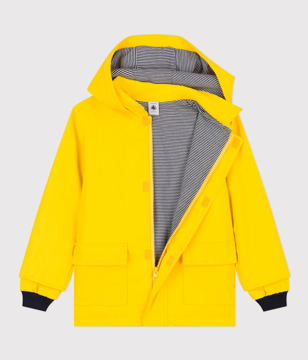 Children's unisex iconic raincoat yellow
