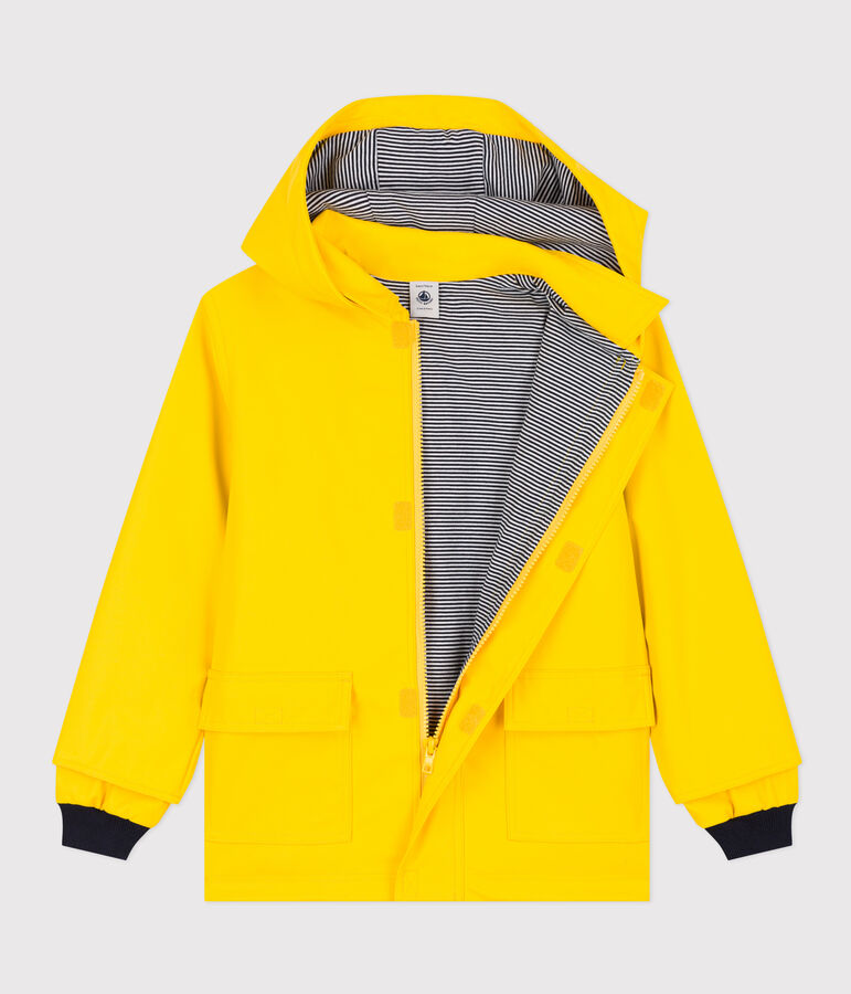 Children's unisex iconic raincoat yellow