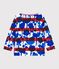 Hyères edition women's Breton top LAIT white/MULTICO white