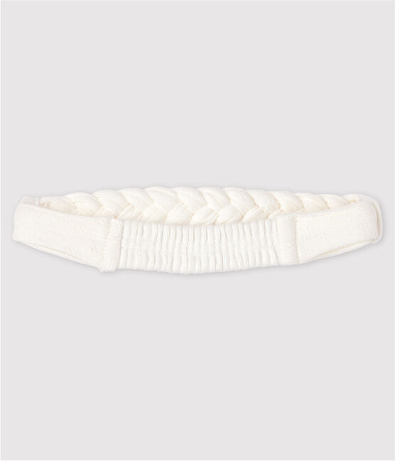 Baby Girls' Plaited Headband MARSHMALLOW white