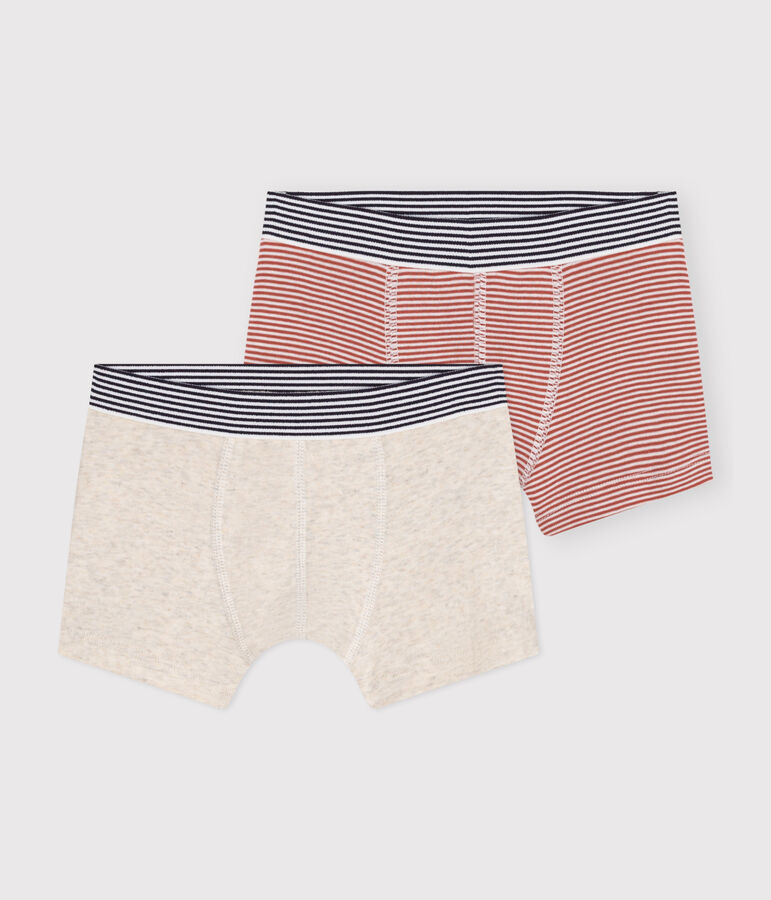 Children's cotton boxers - 2-pack multicolor