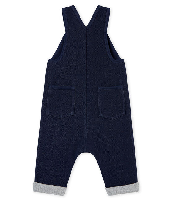 Baby boy's jersey dungarees SMOKING blue