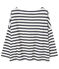 Women's linen sailor top LAIT white/SMOKING blue