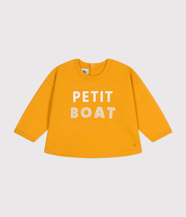 Babies' Fleece Sweatshirt yellow