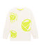 Girl - Boy's Sweatshirt MARSHMALLOW white/EBLOUIS yellow