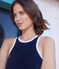 Women's Terry Cotton Vest Top SMOKING blue