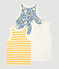 Boys' Panther Print Cotton Vests - 3-Pack variante 1