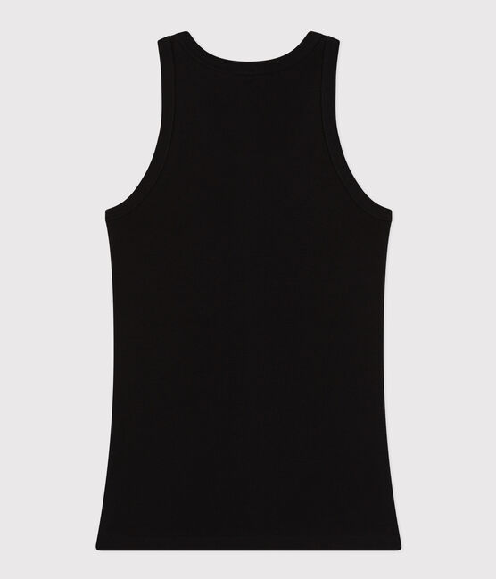 Women's Iconic Organic Cotton Vest NOIR black
