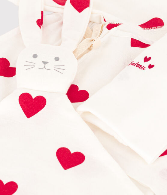 Newborn Baby Heart Patterned Gift Set variante 1