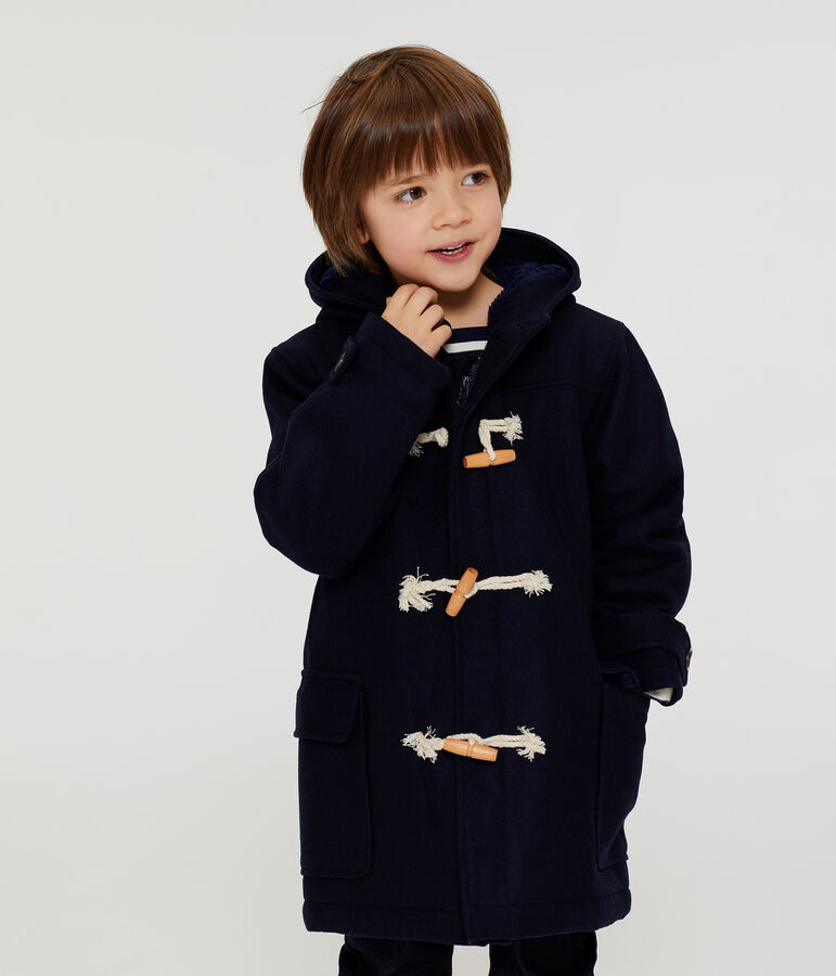Boys' Duffel Coat blue