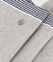 Girls' jeggings in cotton with elastane CHATON CHINE grey