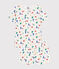 Children's Short Cotton Paris Print Pyjamas MARSHMALLOW white/MULTICO white