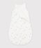 Babies' 3 TOG dragon print cotton sleeping bag white/multicolor