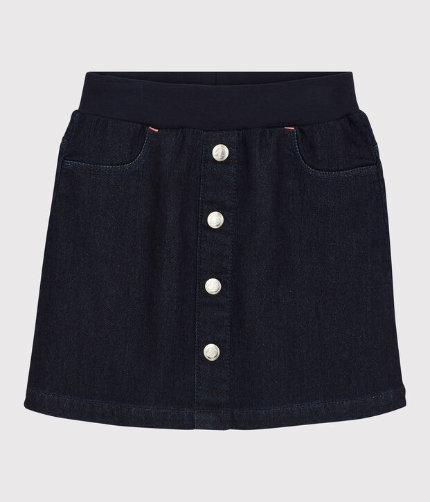 Girls' Denim Skirt blue