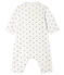 Babies' Footless Sleepsuit MARSHMALLOW white/MULTICO white