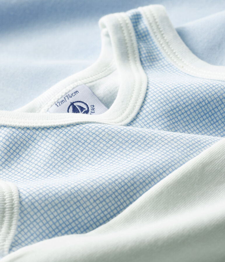 Unisex Baby's Sleeveless Bodysuit - 3-Piece Set multicolor