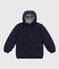 Children's unisex puffer jacket SMOKING blue
