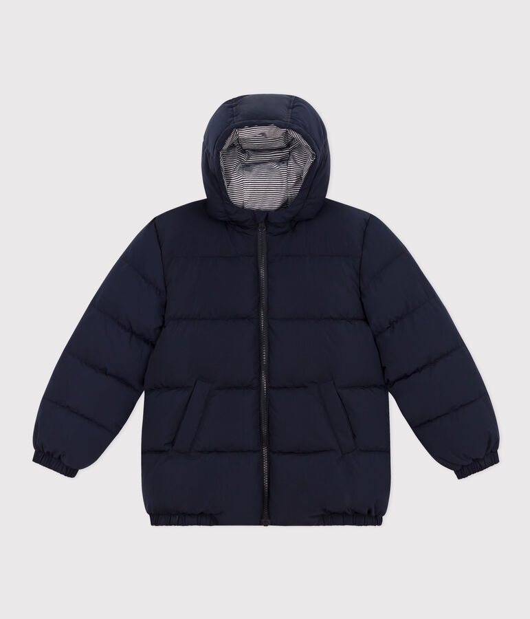 Children's unisex puffer jacket blue