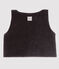 Babies' Sleeveless Velour Cardigan CAPECOD grey