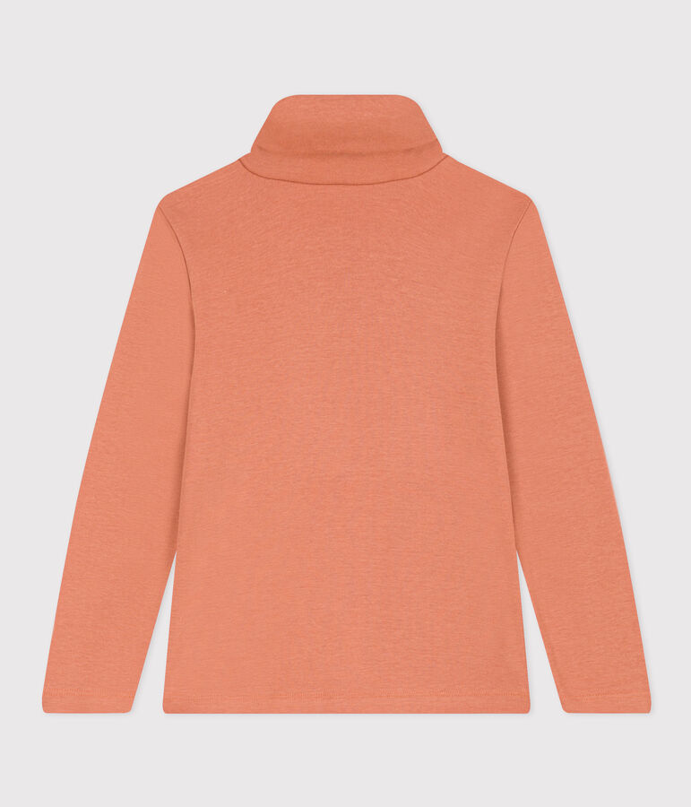 Unisex Children's Cotton Polo Neck pink