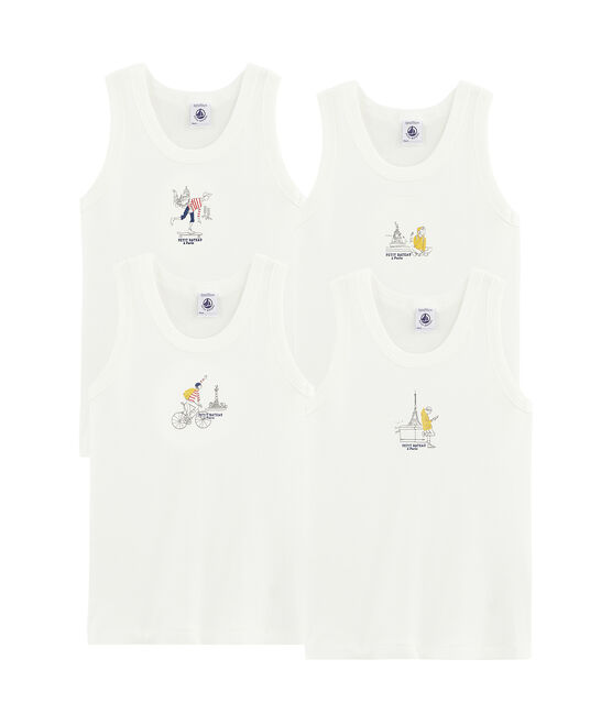 Surprise pack of 4 vests for boys variante 1