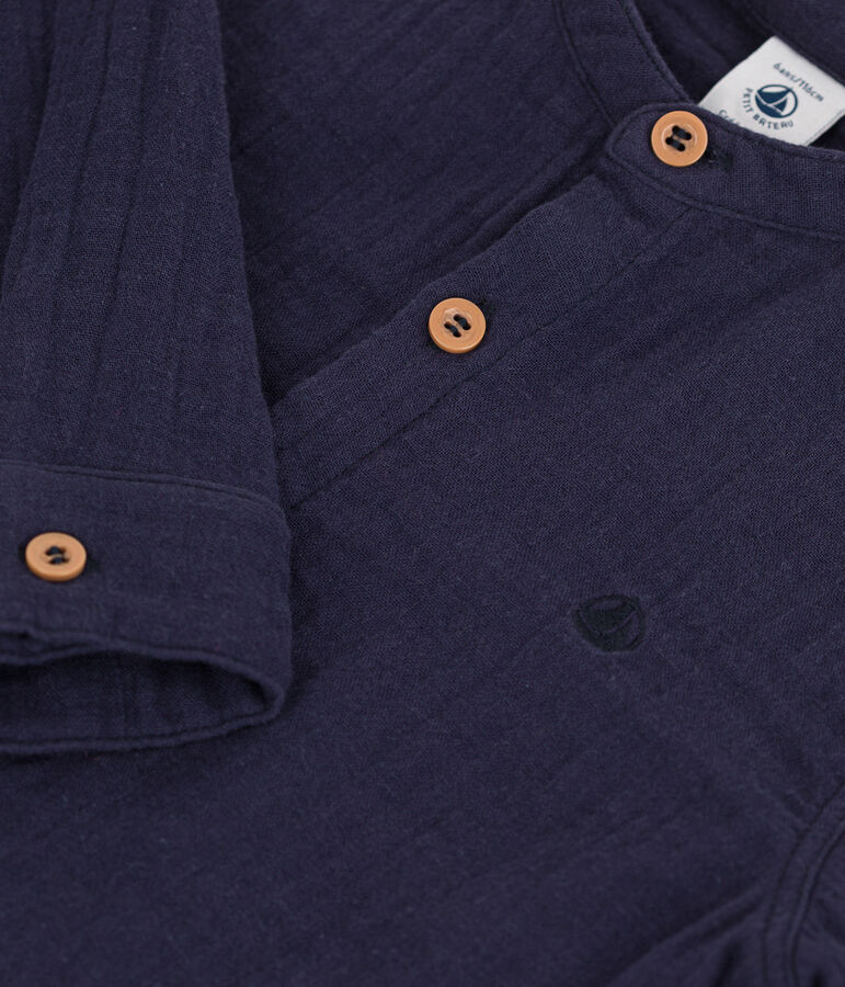 Boys' Cotton Gauze Shirt blue
