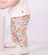 Babies' floral print cotton leggings