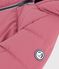Babies' puffer jacket in plain polyester pink
