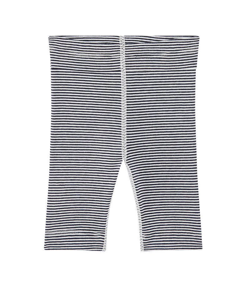 Baby's unisex milleraies-striped leggings blue/white