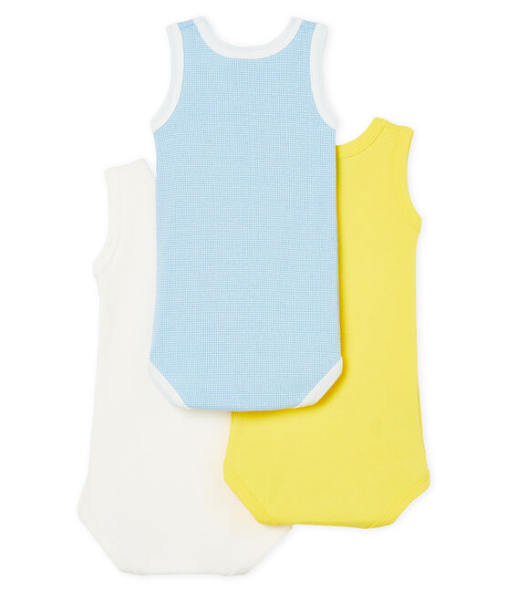 Baby Boys' Sleeveless Bodysuit - Set of 3 variante 1