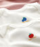 Short-Sleeved Cotton Bodysuits - 3-Pack variante 1