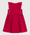 Children's sleeveless cotton dress TERKUIT red