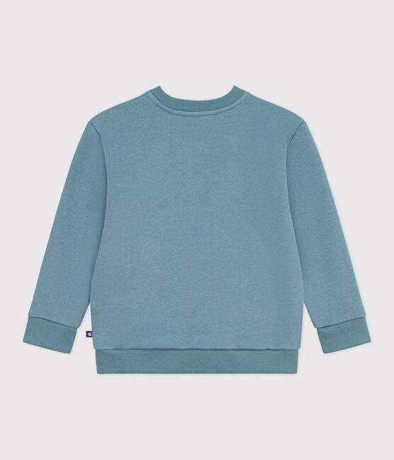Children's patterned cotton sweatshirt GOBELIN blue