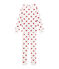 Girls' Pyjamas MARSHMALLOW white/TERKUIT red