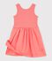 Children's sleeveless plain cotton dress FLAMAND