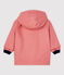 BABIES' ICONIC RECYCLED RAINCOAT PAPAYE pink